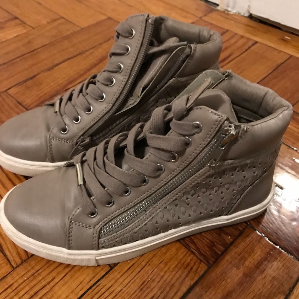 High top sneakers